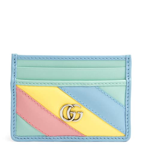 gucci light blue card holder|gucci card holder for women.